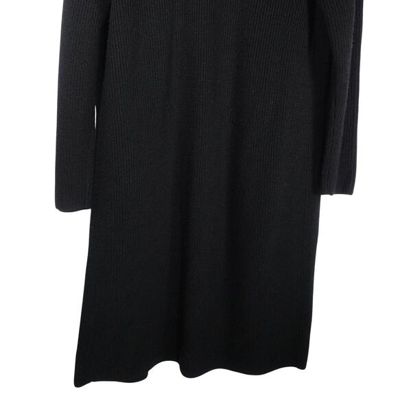 VGUC Quince Quince Australian Merino Wool Duster Cardigan Fisherman Women Medium - Picture 6 of 10